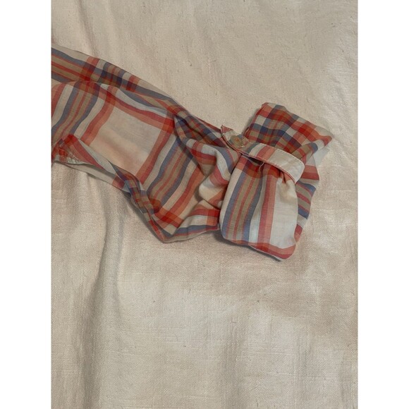The North Face Womens Top Blouse Lg Roll Tab Plaid Button Front Active Outdoors - Picture 4 of 11